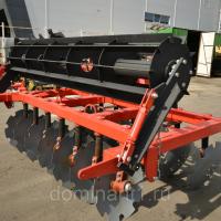 Дисковая борона БДМ-2,4 х 2 Н с планчатым шлейф катком 