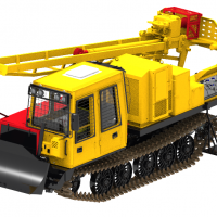 САМОХОДНАЯ УСТАНОВКА РАЗВЕДОЧНОГО БУРЕНИЯ СУРБ-АЛМ(С ГЛУБИНОЙ БУРЕНИЯ ДО 300 МЕТРОВ)