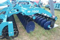 Лущильник дисковый тяжелый полуприцепной складной М-5000ПС М "Мастер" тандемный каток (Диск с вырезами)