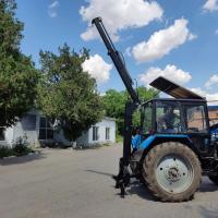 Манипулятор МГН-1000 на трактор МТЗ