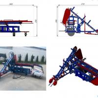 Однорядный комбайн с ботвоудаляющим аппаратом "РЕСУРС-УК1"
