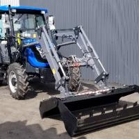 Фронтальный погрузчик челюстной быстросъемный на Solis 50